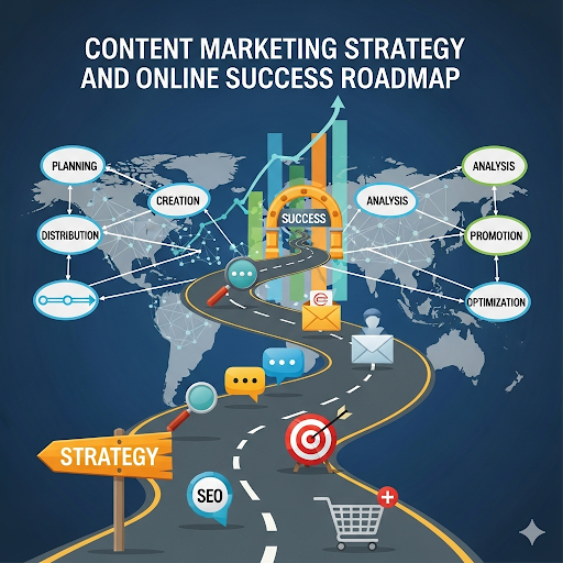 Content Marketing Strategie – Dein Fahrplan zum Online-Erfolg