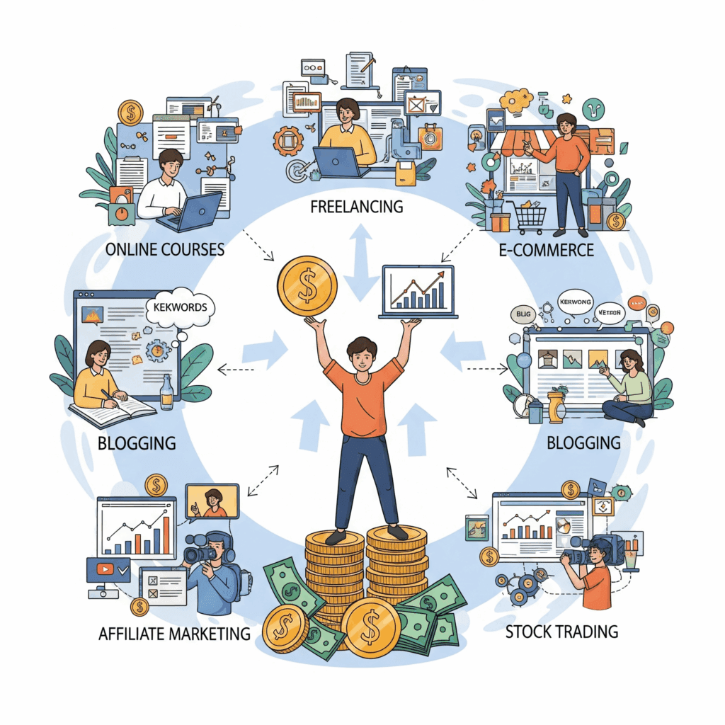 wie man im internet geld verdienen kann